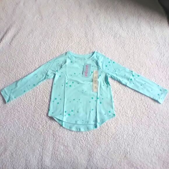 Nwt Cat & Jack Long Sleeve Top - Picture 1 of 6